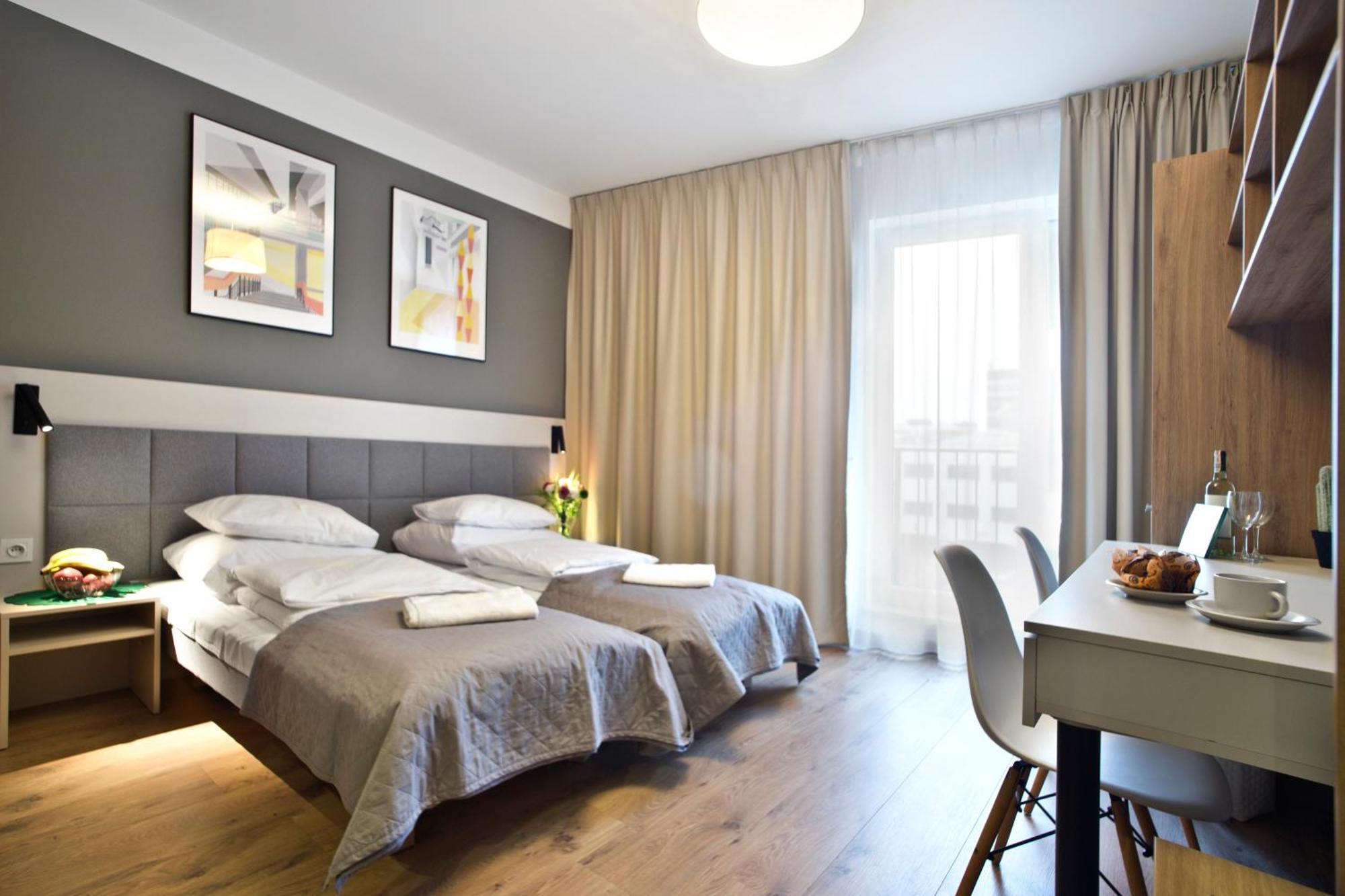 Wolska Residence Serviced Apartments Varsovie Chambre photo